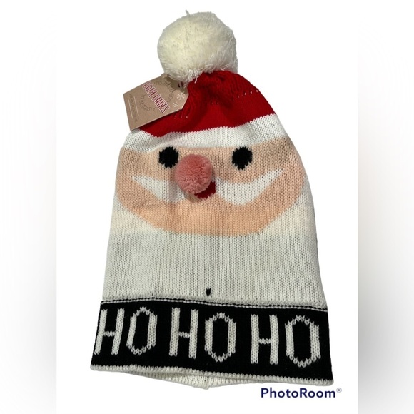 NWT Cozy Cuties Knit Santa Clause Winter Hat Size 8t - Picture 1 of 5